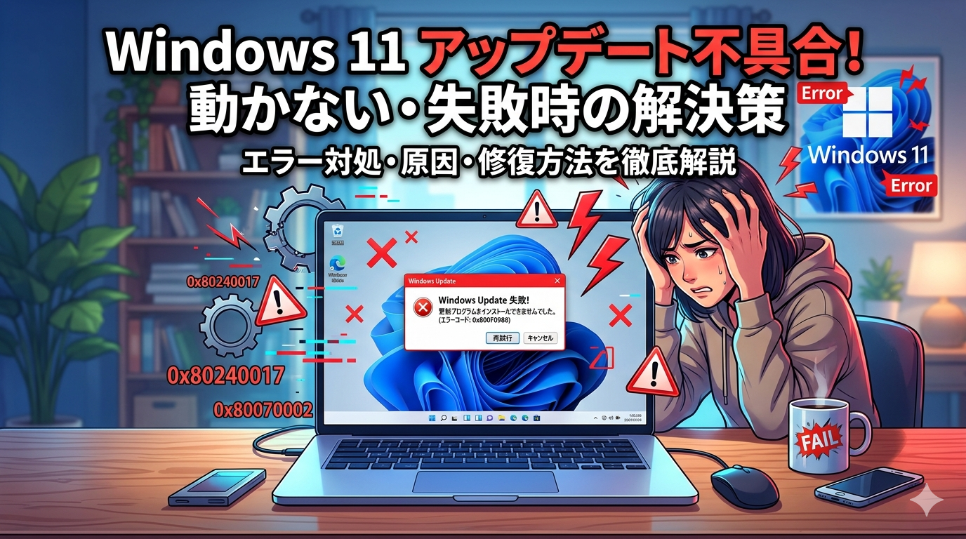 Windows 11の2026年4月アップデートで不具合