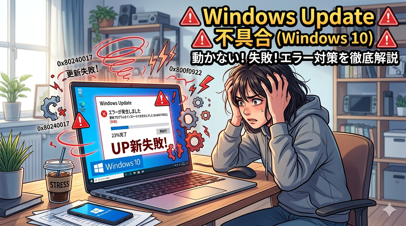 Windows 10の2026年4月アップデートで不具合